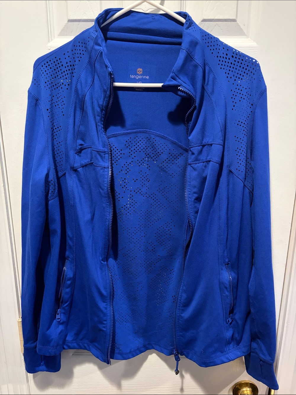 Tangerine Royal Blue Active Jacket
